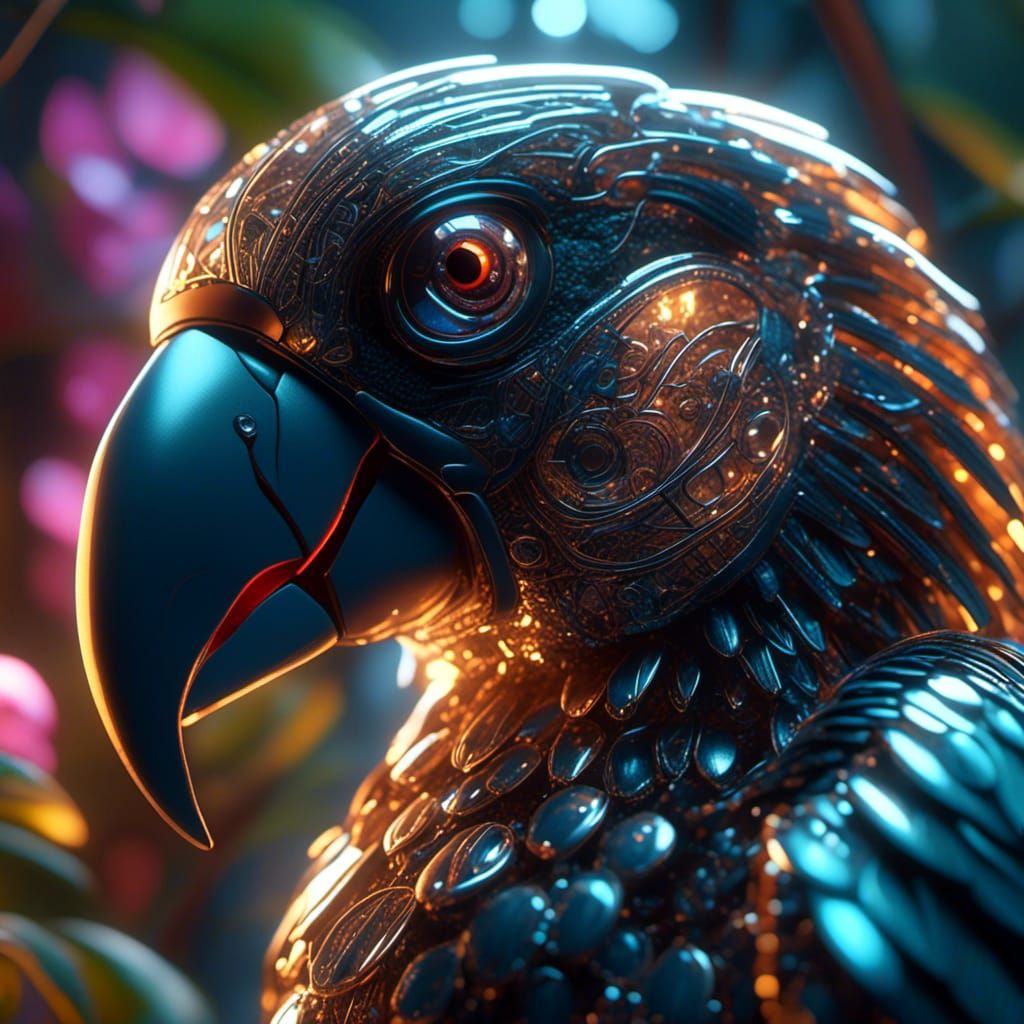 Pet Cyborg Parrot