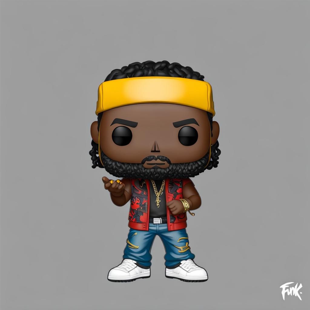 Rapper as a Funko Pop Figurine