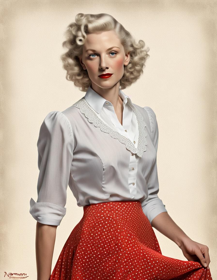 Timeless Beauty in Elegant Attire