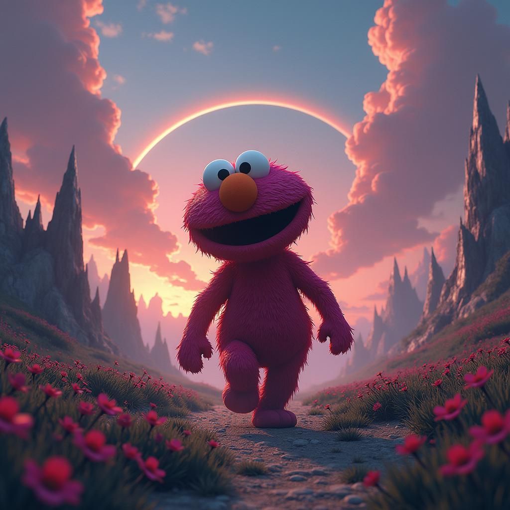 Elmo in The NeverEnding Story: Digital Concept Art