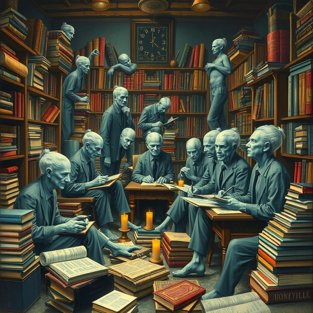 Multifaceted Writers in Dreamlike Study