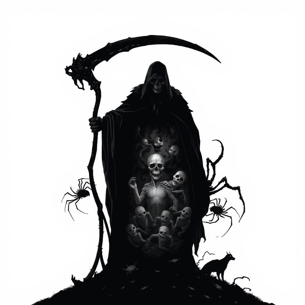 Silhouette of Death Reveals Horror Landscape