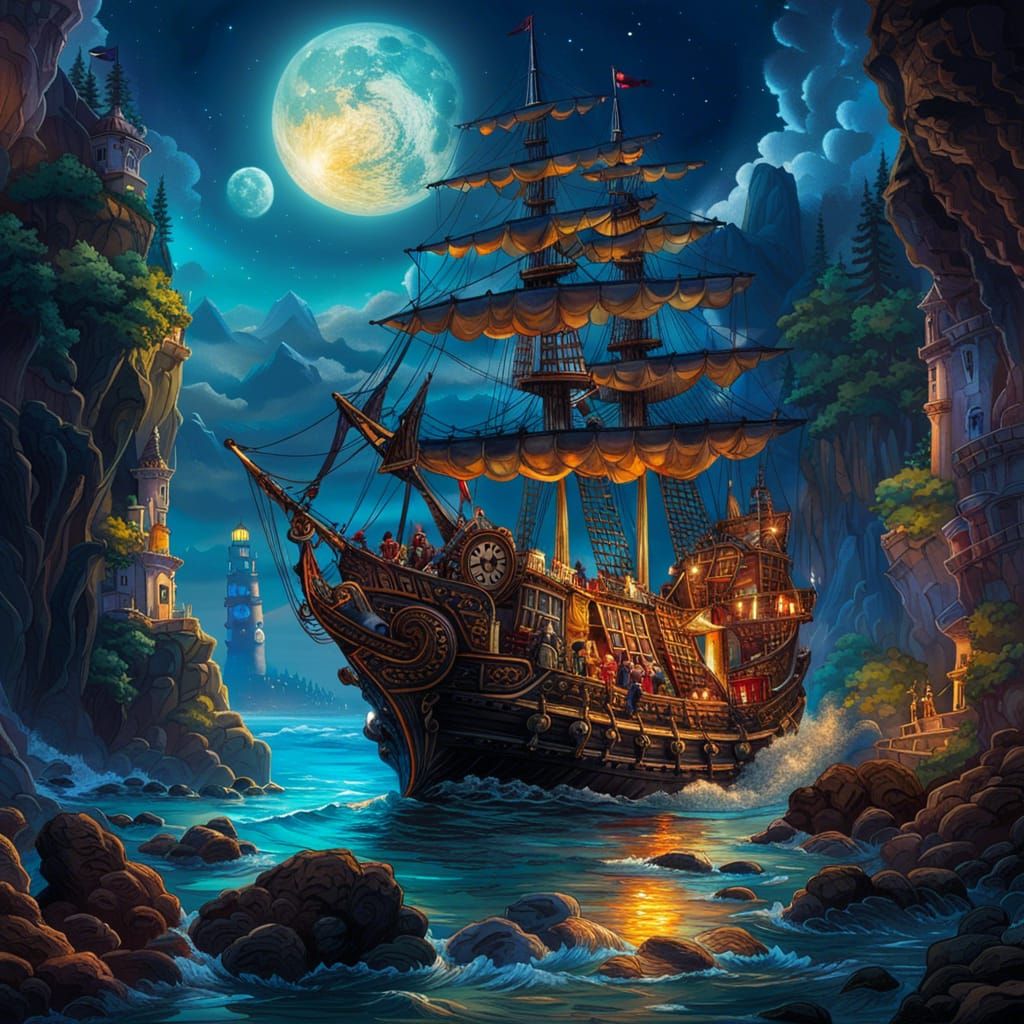 Hidden in the lagoon