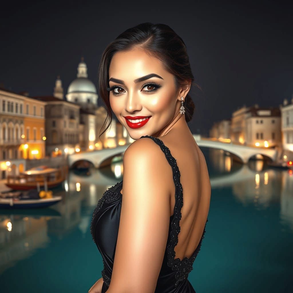 Photorealistic Portrait of Thai Model Yaya-Urassaya Sperbund...