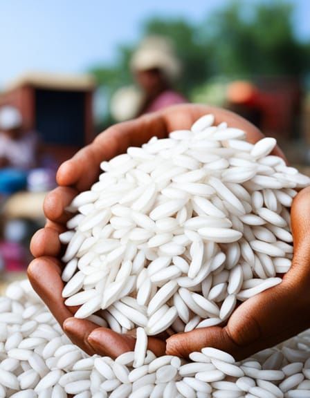 Professional Photo of Rice after Export Ban