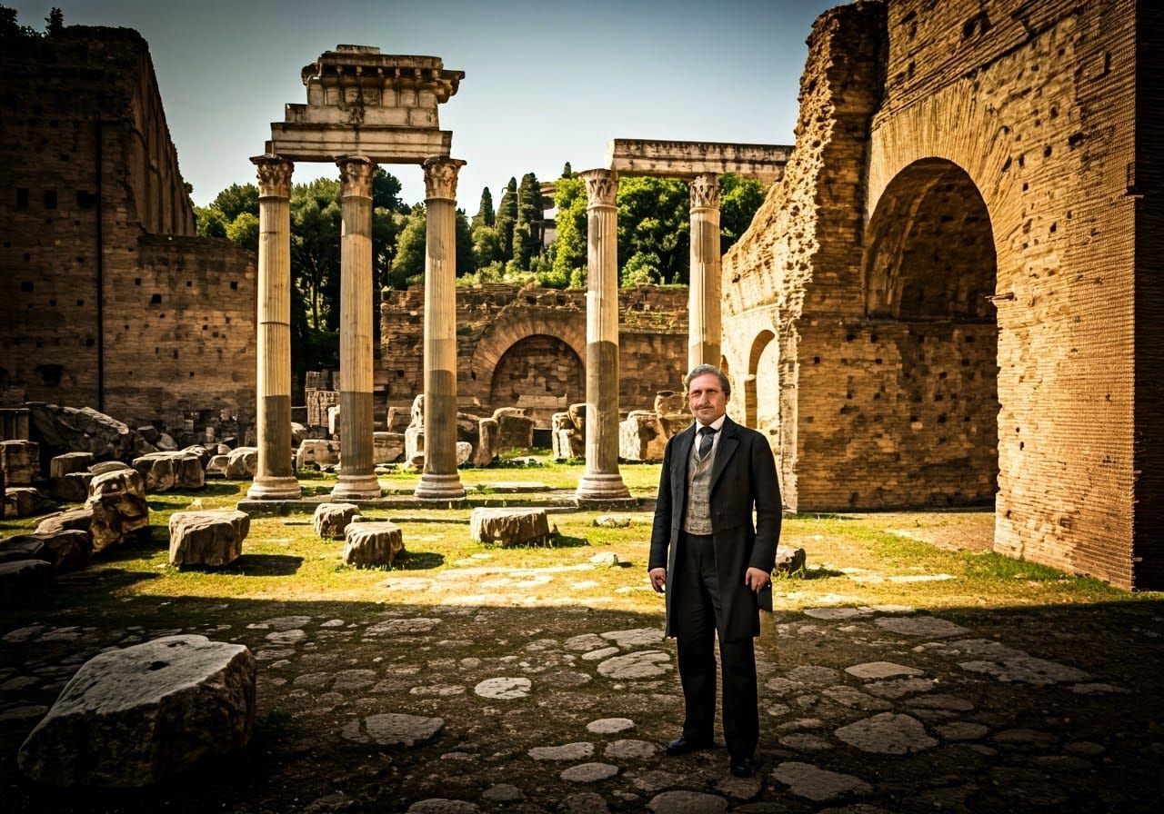 Ethereal Masterpiece in Muted Earth Tones