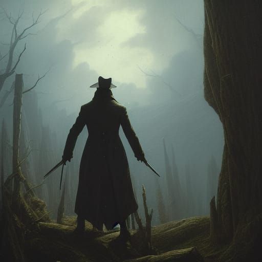 Caspar David Friedrich, Vampire Hunter