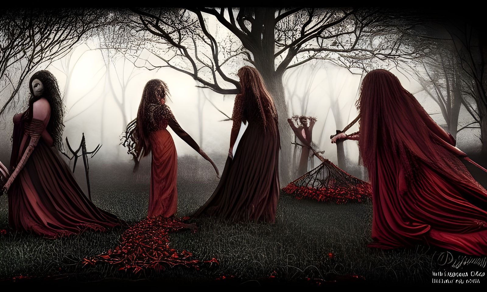 Dark Fantasy Samhain Celebration in 8K