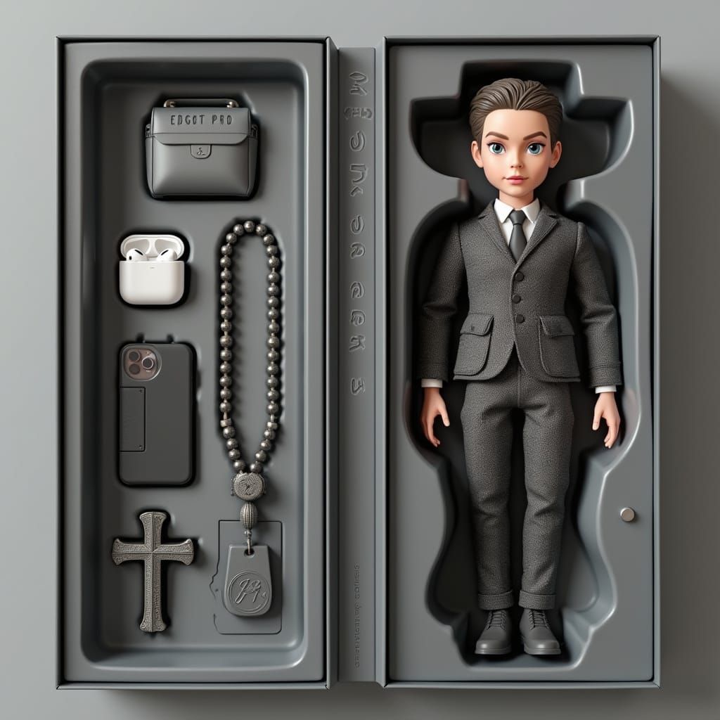 Ultra-Realistic Collectible Action Figure in Modern Packagin...