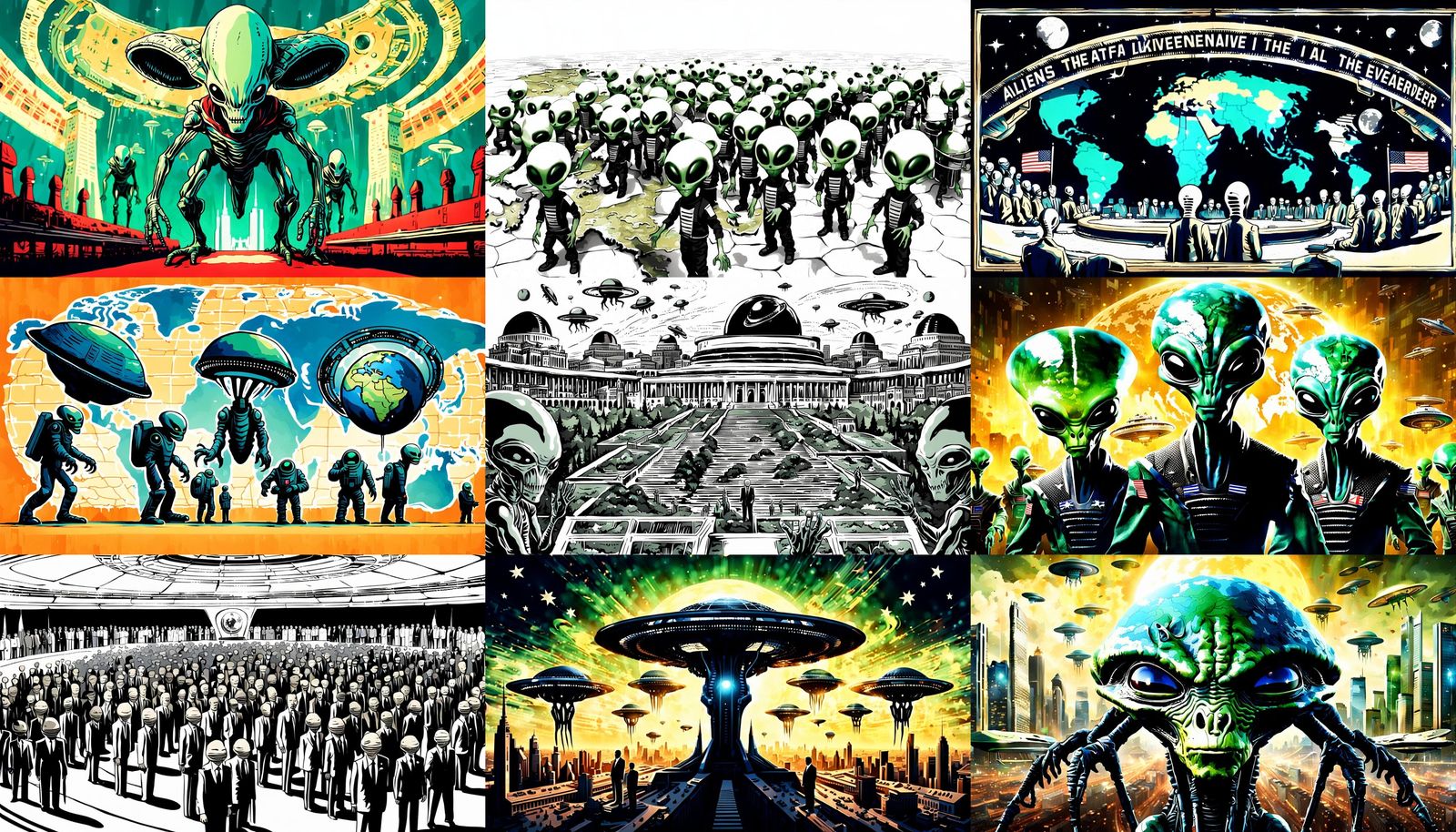 Aliens Take Over as World Leaders