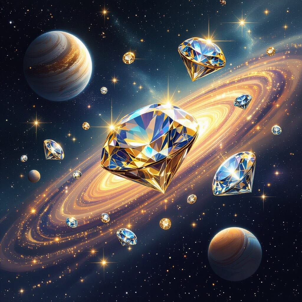 Jewels and Gold in Space: A Cosmic Vision