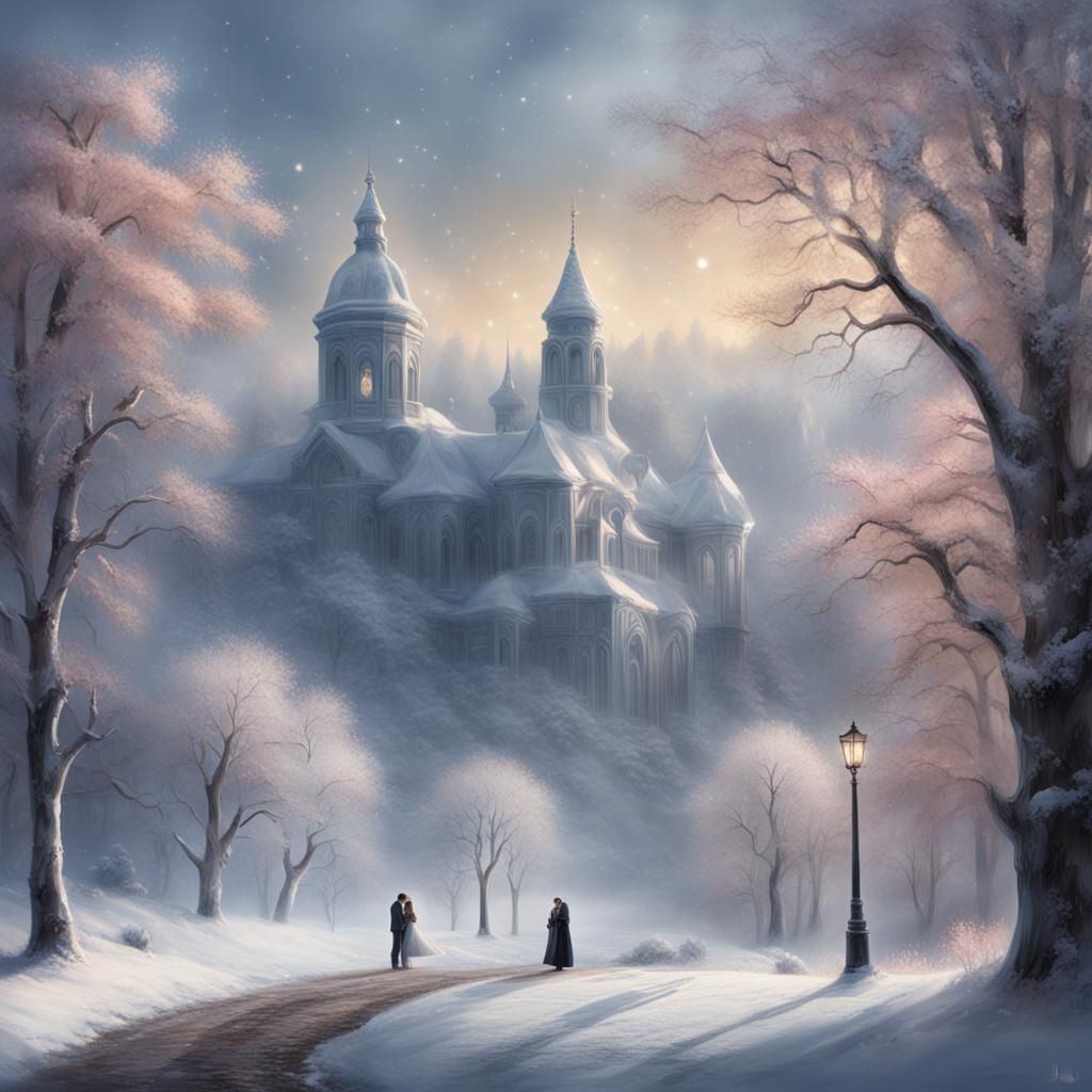 Evocative Matte Painting of Longing and Warmth