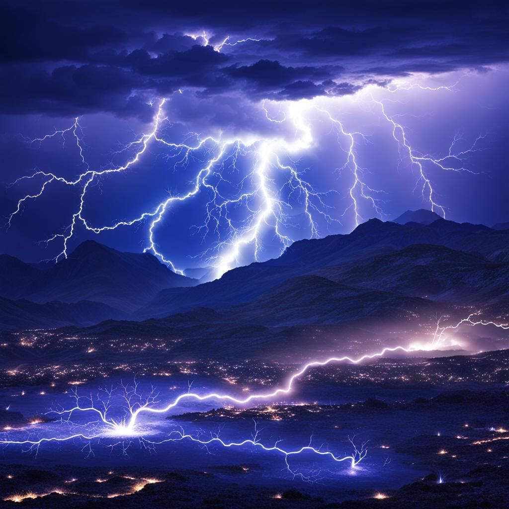 Cosmic Thunderstorm: Lightning Across the Universe