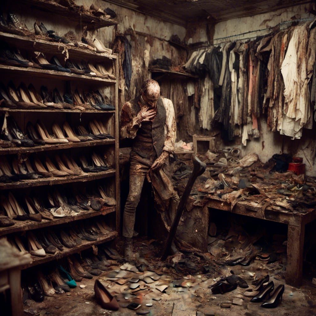 Kara Cleaning Shoes: Professional Photography