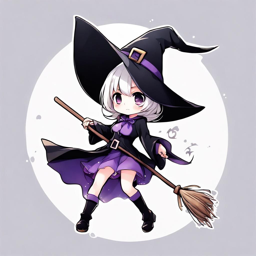 CHIBI CUTE LITTLE WITCH