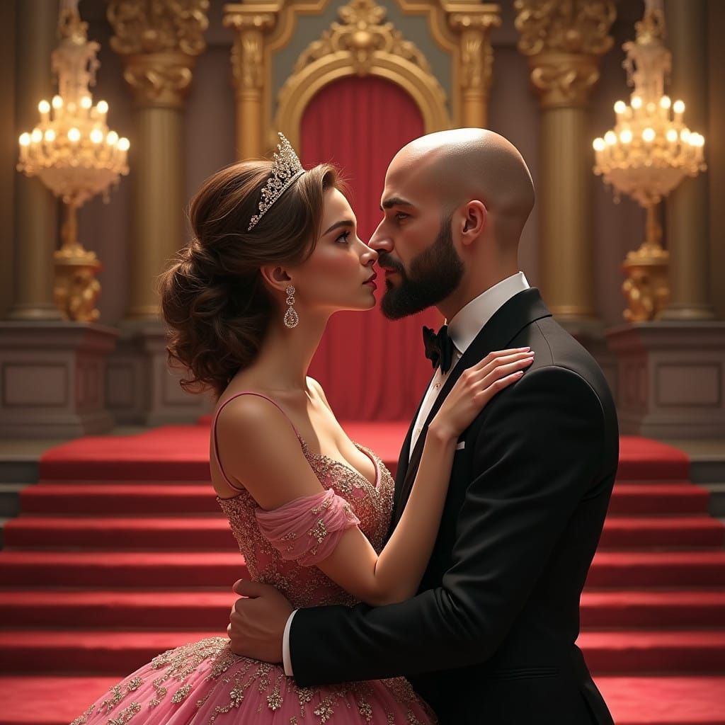 Royal Whimsy: Princess Charlie Morningstar's Tender Moment