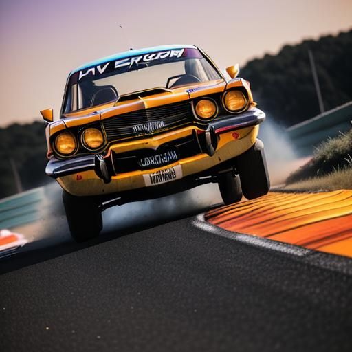 Rally holden commodore