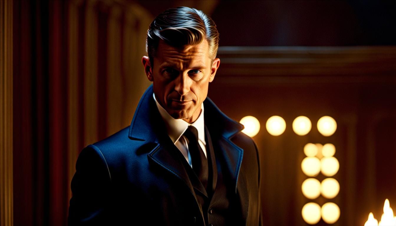 Night Windmills Reflect Nebula in Hyperrealistic Spring Land...