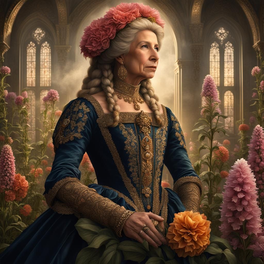 Barbra Streisand as 16th Century Spanish Queen