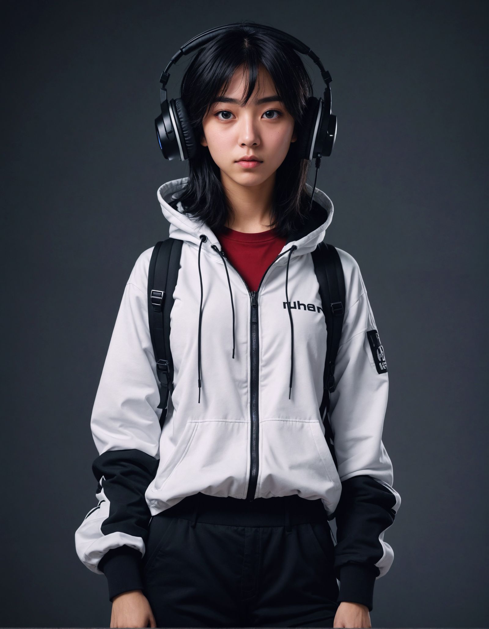 Cyberpunk Portrait of a Video Game Designer