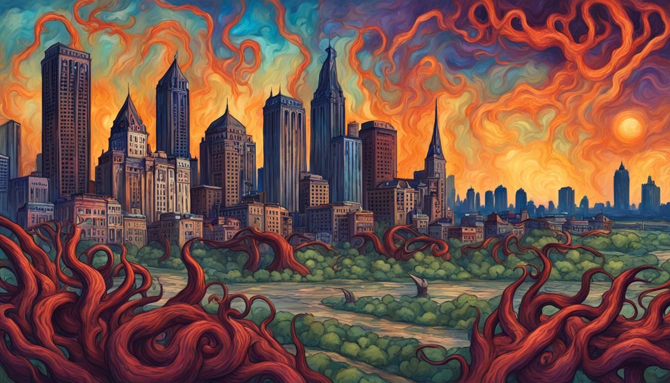 Eldritch Horror Dominates Tulsa in Gothic Style