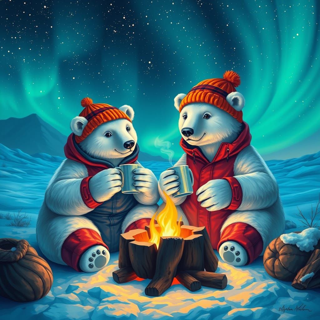 polar bear campers