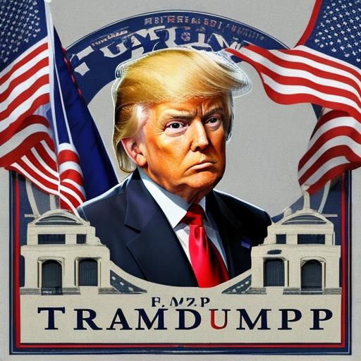 AI Generated Portrait of Donald Trump