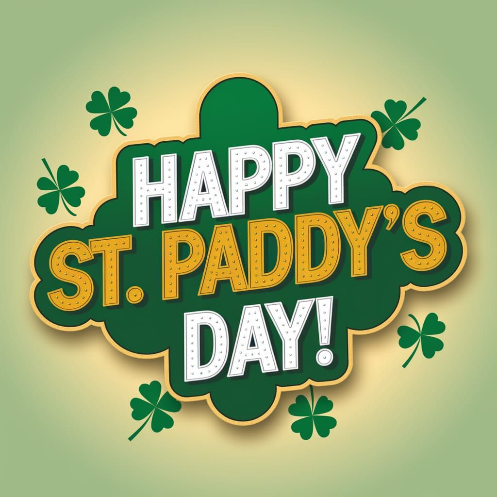 Happy St. Paddy's Day!