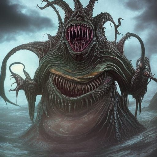 Eldritch Fishpeople: A Dark Fantasy Transformation