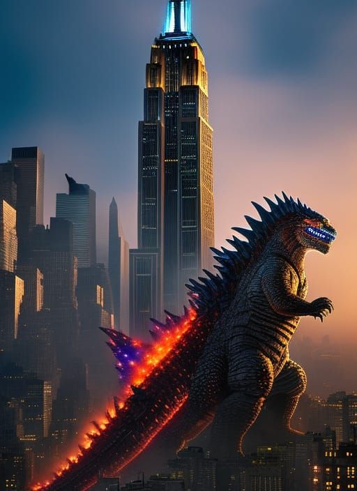 Godzilla's Photo Album of Their Visit to New York