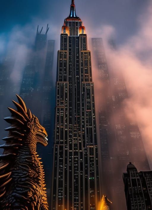 Godzilla's Photo Album of Their Visit to New York