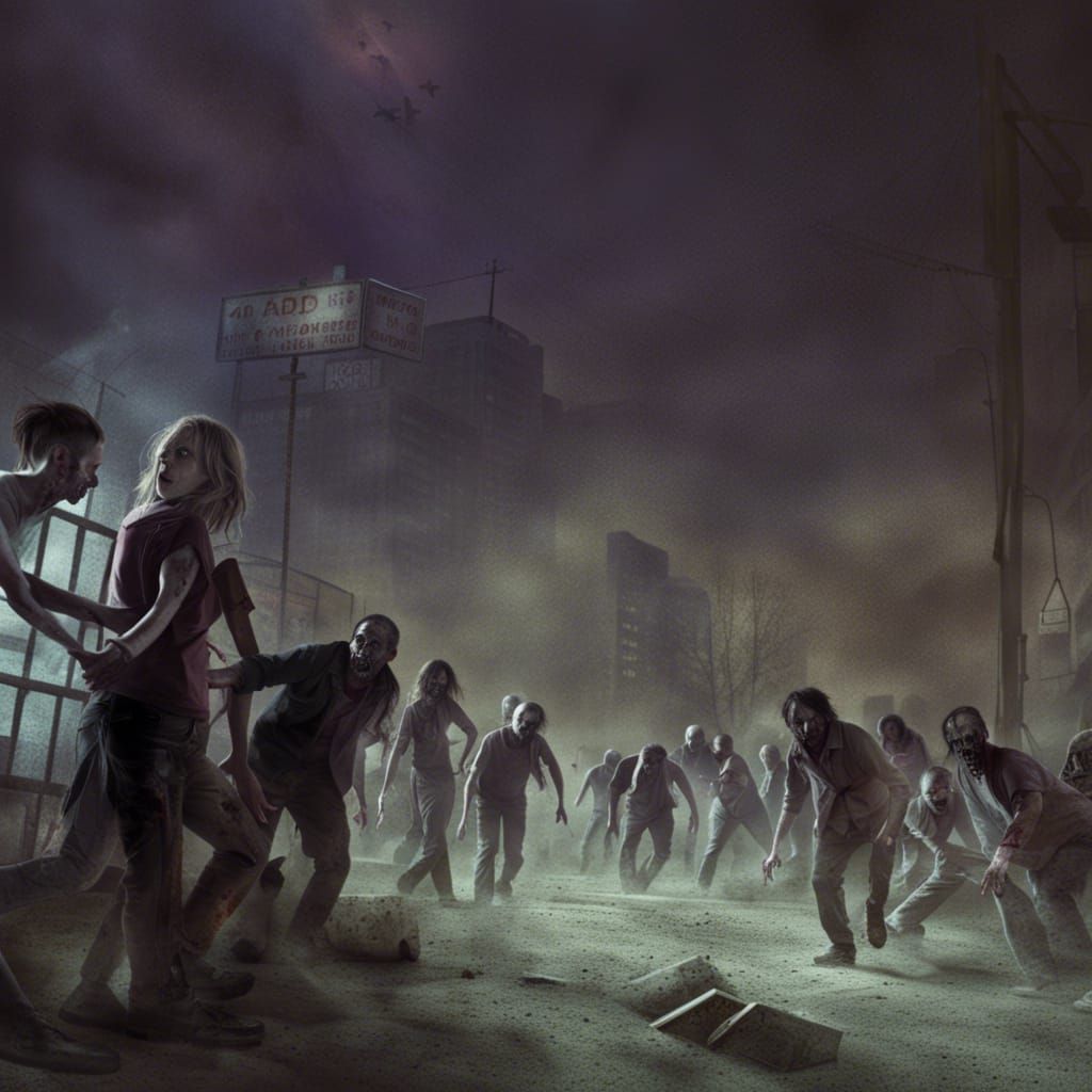 Classic Zombie Apocalypse Scenario
