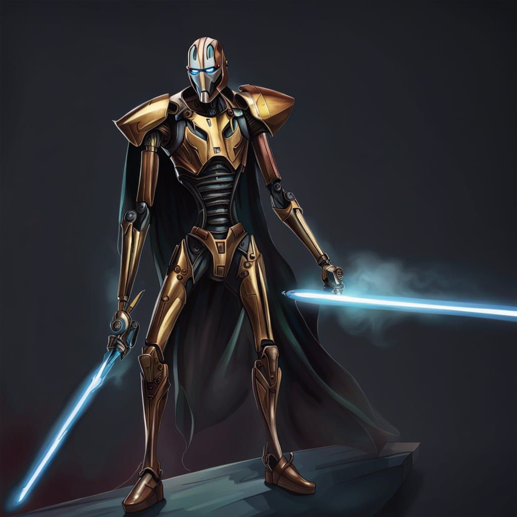 General Grievous as Armored Cyborg