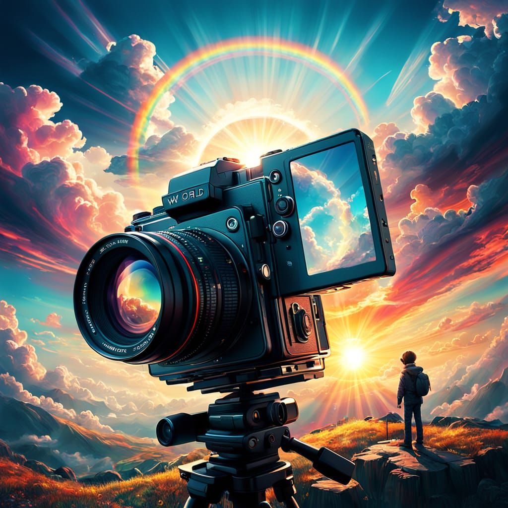 Surreal Camera Captures Magical Neon Moment