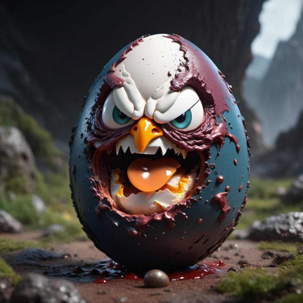 There's always one "bad egg!!"