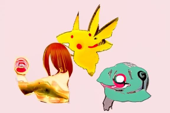 Pokémon in their (non) human form