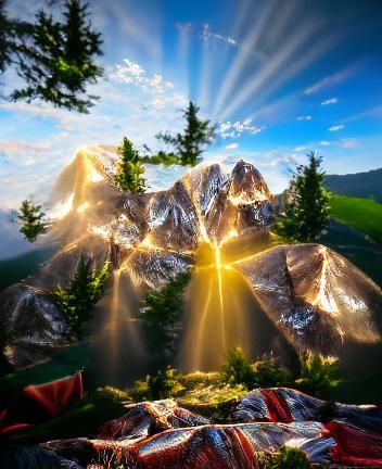 Majestic Mountain Sunrise Landscape