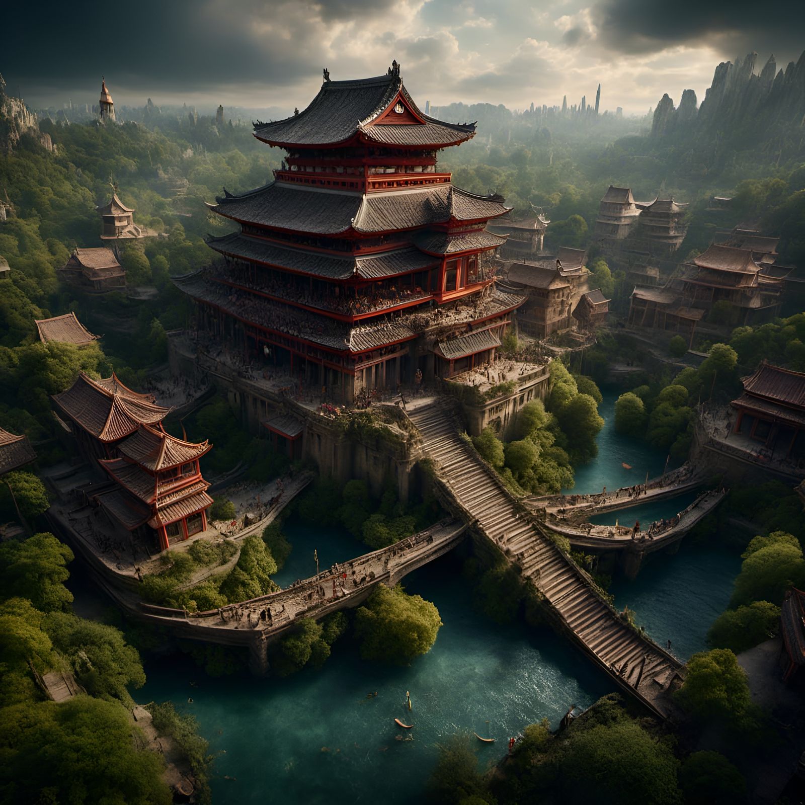 Hyperrealistic Historical Moment in Cinematic Photography