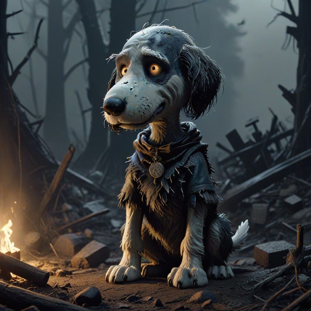 Snoopy Unleashed: A Dark Academia Werewolf