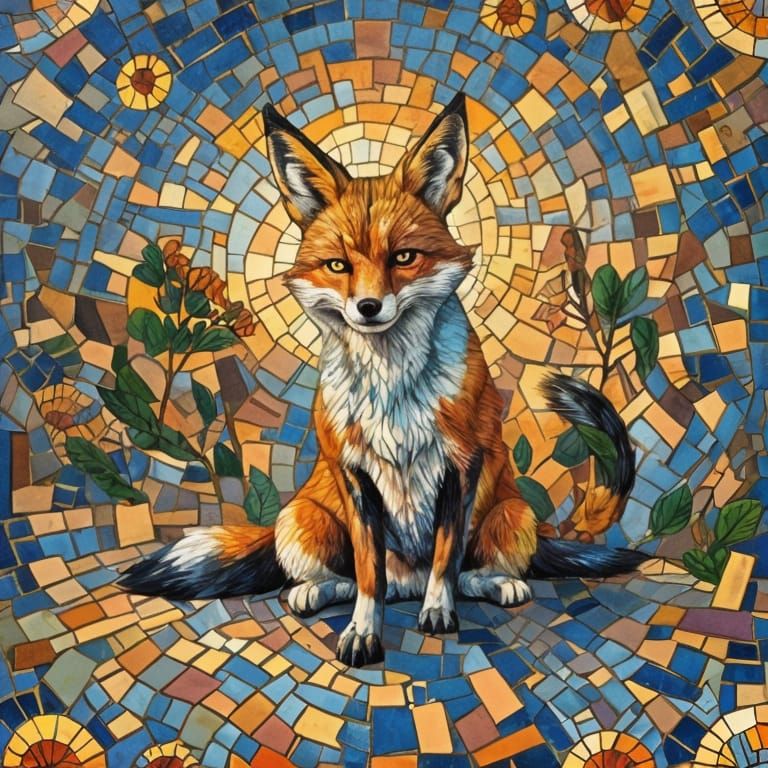 Fox Mosaic 2