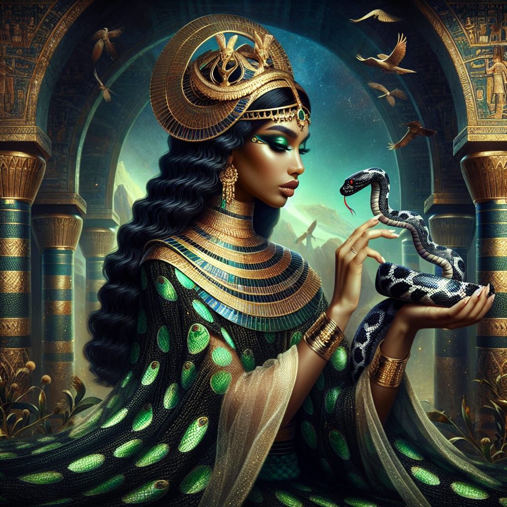 Egyptian Goddess Heptet Unveiled in Ancient Splendor