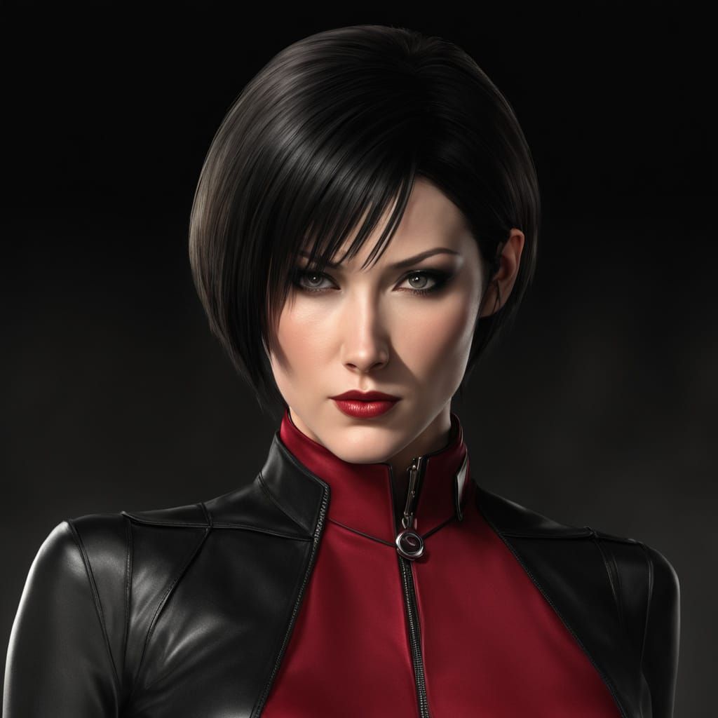 Ada Wong as a Seductive Resident Evil Assassin