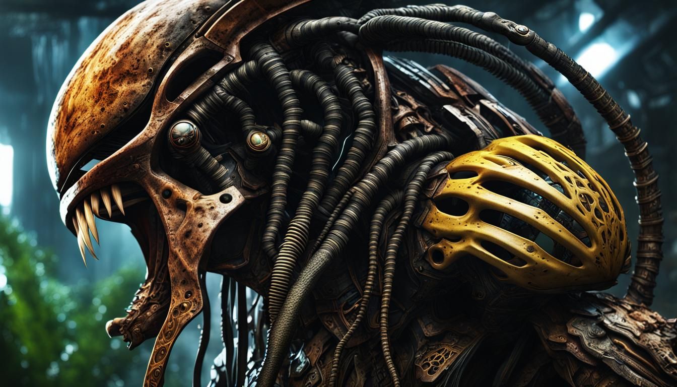 Alien Predator Hybrid in Unreal Engine 5