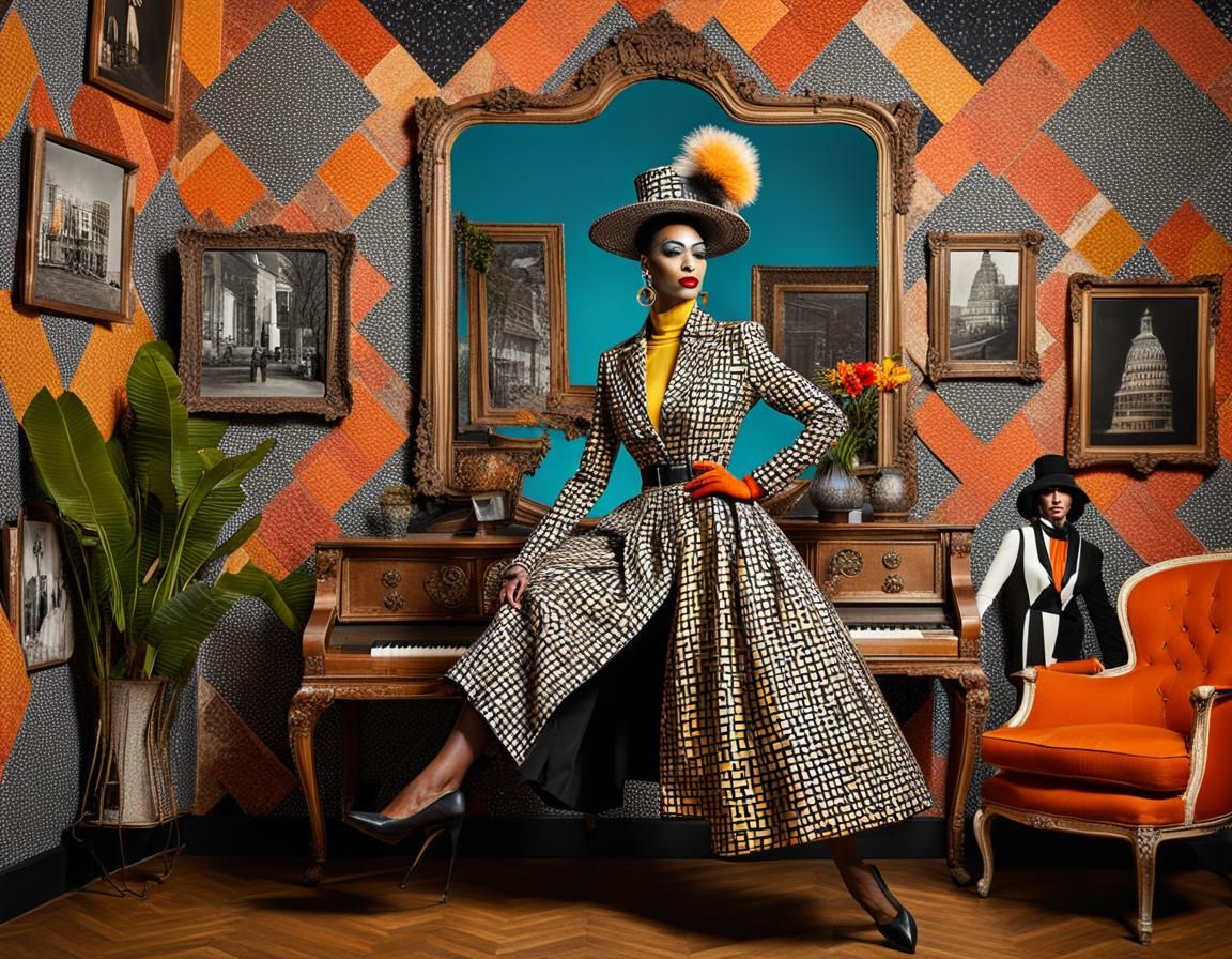 Archi-Couture Fashion House in Boogie Woogie Style