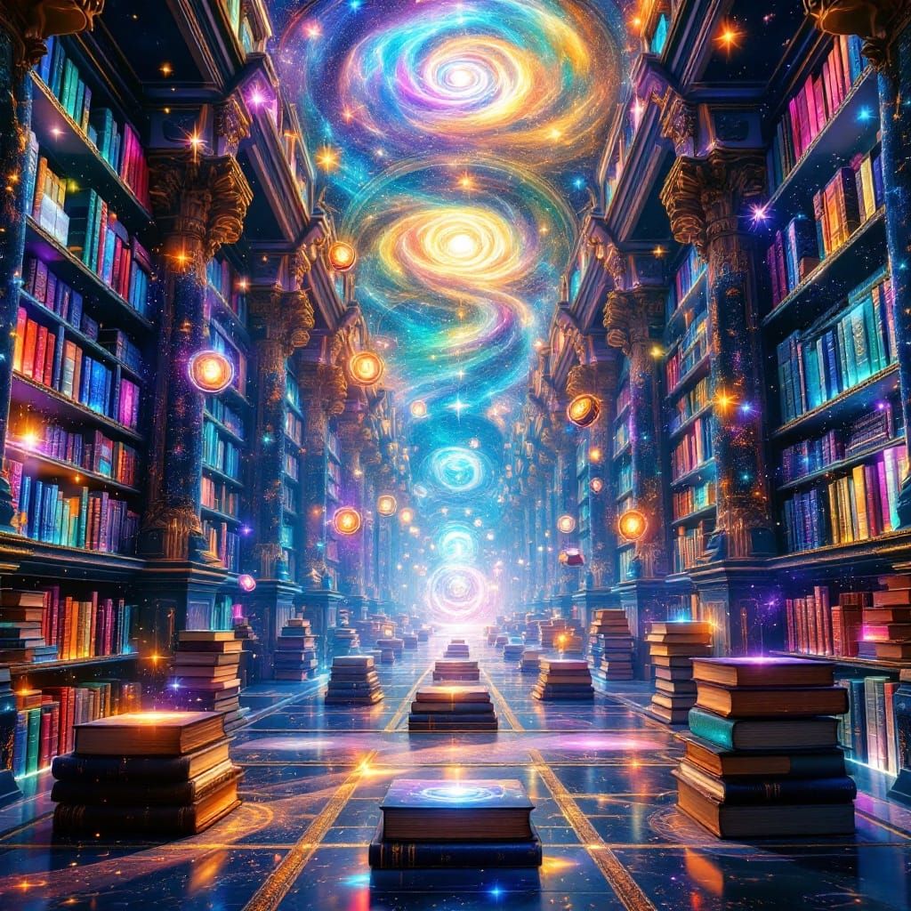 Ethereal Library of Dreams