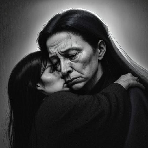 Mother's Grief: Farewell to Daughter on Wedding Day