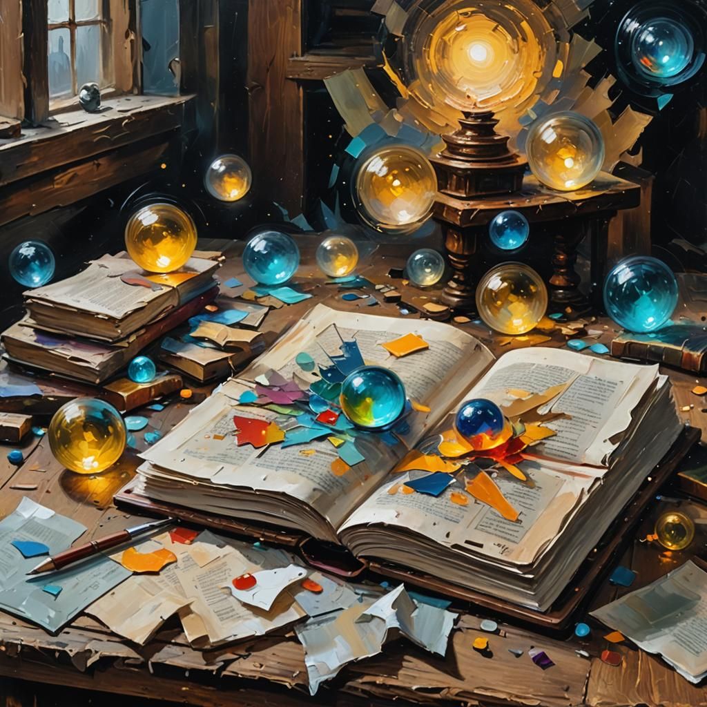 open book of mysteries