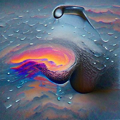 AI Interpretation of "Pouring"