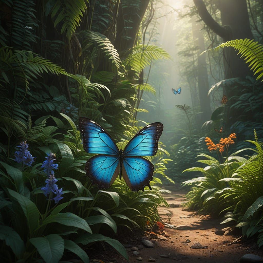 Enchanted Garden of Whispers