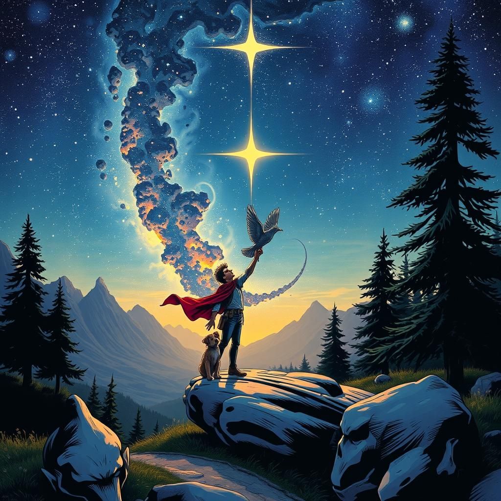 Wish Upon a Star: Comic Book Art